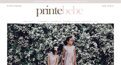 Desktop Screenshot of printebebe.com